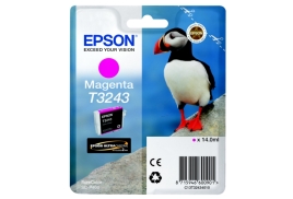 Original Epson T3243 (C13T32434010) Ink cartridge magenta, 980 pages, 14ml