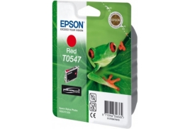 Original Epson T0547 (C13T05474010) Ink cartridge red, 400 pages, 13ml