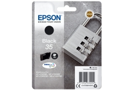 Original Epson 35 (C13T35814010) Ink cartridge black, 950 pages, 16ml