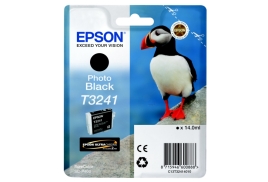 Original Epson T3241 (C13T32414010) Ink cartridge black, 4.2K pages, 14ml