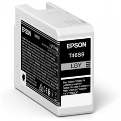 T46S900 | Original Epson T46S9 Light Grey UltraChrome Pro 10 Ink, 25ml, for SureColor SC-P700 Image