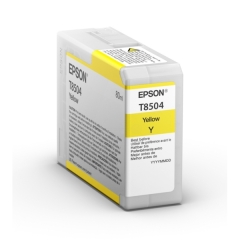 T850400 | Original Epson T8504 Yellow Ink, 80ml Image
