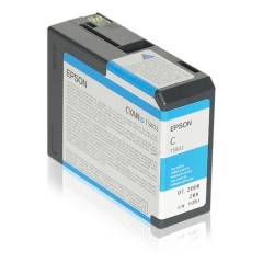 T580200 | Original Epson T5802 Cyan Ink, 80ml, for Epson Stylus Pro 3800 Image