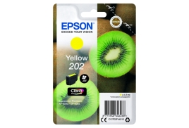 Original Epson 202 (C13T02F44010) Ink cartridge yellow, 300 pages, 4ml