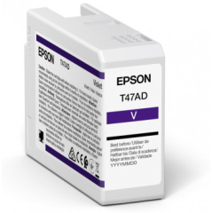T47AD00 | Original Epson T47AD Violet UltraChrome Pro 10 Ink, 50ml, for SureColor SC-P900 Image