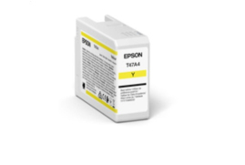 T47A400 | Original Epson T47A3 Yellow UltraChrome Pro 10 Ink, 50ml, for SureColor SC-P900