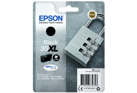 Original Epson 35XL (C13T35914010) Ink cartridge black, 2.6K pages, 41ml