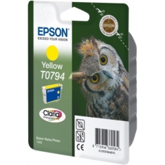 Original Epson T0794 (C13T07944010) Ink cartridge yellow, 975 pages, 11ml Image