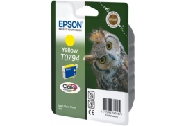 Original Epson T0794 (C13T07944010) Ink cartridge yellow, 975 pages, 11ml