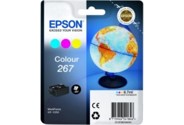 Original Epson 267 (C13T26704010) Ink cartridge color, 200 pages, 7ml