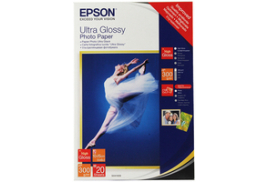 Epson Ultra Glossy Photo Paper - 10x15cm - 20 Sheets