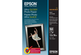 Epson Ultra Glossy Photo Paper - 13x18cm - 50 Sheets