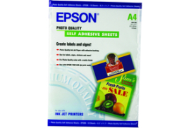 Epson Self-Adhesive Photo Paper - A4 - 10 Sheets