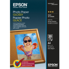 Epson A4 Glossy Photo Paper 20 Sheets - C13S042538 Image
