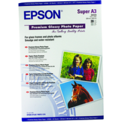 Epson Premium Glossy Photo Paper, DIN A3+, 250g/m², 20 Sheets Image