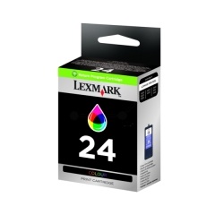 Original Lexmark 24 (018C1524E) Ink color, 185 pages Image