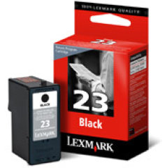 Original Lexmark 23 (018C1523E) Ink black, 215 pages Image