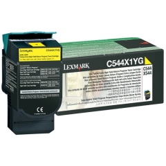 Lexmark C544X1YG Toner yellow extra High-Capacity return program, 4K pages ISO/IEC 19798 for Lexmark Image
