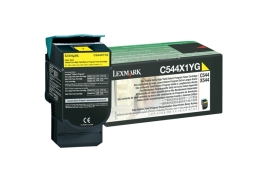 Lexmark C544X1YG Toner yellow extra High-Capacity return program, 4K pages ISO/IEC 19798 for Lexmark