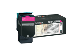 Lexmark C544X2MG Toner magenta, 4K pages ISO/IEC 19798 for Lexmark C 544/546