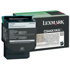 Lexmark C544X1KG Toner black extra High-Capacity return program, 6K pages ISO/IEC 19798 for Lexmark Image