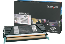 Lexmark C5242CH Toner-kit cyan high-capacity, 5K pages/5% for Lexmark C 524/532/534