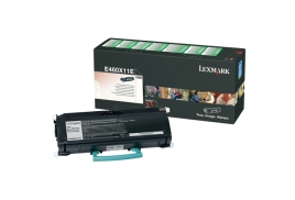 Lexmark E460X11E Toner black extra High-Capacity return program, 15K pages/5% for Lexmark E 460