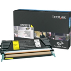 Lexmark C522A3YG Toner-kit yellow Project, 3K pages/5% for Lexmark C 522/524/530/532/534 Image