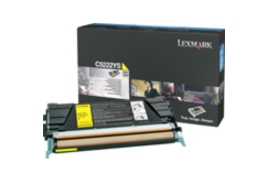 Lexmark C522A3YG Toner-kit yellow Project, 3K pages/5% for Lexmark C 522/524/530/532/534