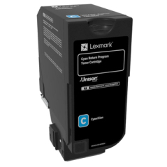 Lexmark 84C2HC0 Toner-kit cyan return program, 16K pages for Lexmark CX 725 Image
