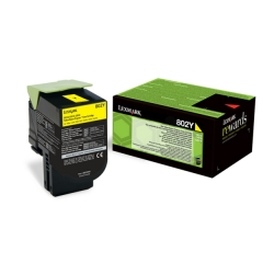 Lexmark 802Y Yellow Toner Cartridge 1K pages - LE80C20Y0 Image