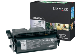 Lexmark 12A6830 Toner cartridge black return program, 7.5K pages/5% for Lexmark T 520