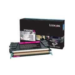 Lexmark X746A3MG Toner cartridge magenta Project, 7K pages for Lexmark X 746/748 Image