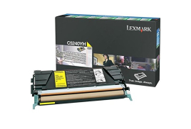 Lexmark C5240YH Toner-kit yellow high-capacity return program, 5K pages/5% for Lexmark C 524/532/534