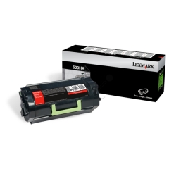 Lexmark 52D0HA0/520HA Toner-kit black, 25K pages ISO/IEC 19752 for Lexmark MS 810 Image