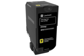 Lexmark 74C0H40 Toner-kit yellow, 12K pages ISO/IEC 19798 for Lexmark CS 725