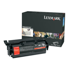 Lexmark T654X21E Toner cartridge black extra High-Capacity, 36K pages ISO/IEC 19752 for Lexmark T 65 Image