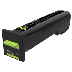Lexmark 72K20YE Toner-kit yellow, 8K pages ISO/IEC 19798 for CS 820 Series/CX 820 Series/825 Series/ Image
