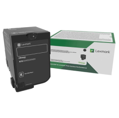 Lexmark 73B20K0 Toner-kit black return program, 20K pages ISO/IEC 19752 for Lexmark CS 827 Image