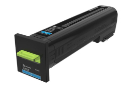 Lexmark 82K2UCE Toner-kit cyan ultra High-Capacity Project, 55K pages for Lexmark CX 860