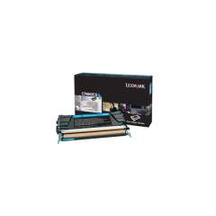 Lexmark C748H2CG Toner cartridge cyan, 10K pages ISO/IEC 19798 for Lexmark C 748 Image