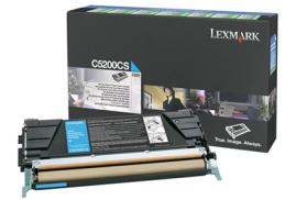 Lexmark C5200CS Toner-kit cyan return program, 1.5K pages/5% for Lexmark C 530