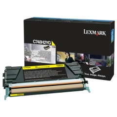 Lexmark C748H2YG Toner cartridge yellow, 10K pages ISO/IEC 19798 for Lexmark C 748 Image