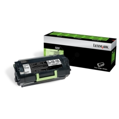 Lexmark 52D200E|522 Toner-kit black corporate, 6K pages ISO/IEC 19752 for Lexmark MS 810/811 Image