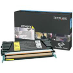 Lexmark C534X3YG Toner-kit yellow Project, 7K pages/5% for Lexmark C 534 Image
