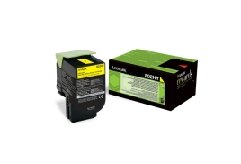 Lexmark 80C2HYE|802HY Toner-kit yellow return program Project, 3K pages ISO/IEC 19798 for Lexmark CX
