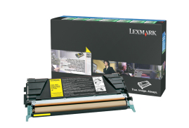 Lexmark C524H3YG Toner-kit yellow Project, 5K pages/5% for Lexmark C 524/532/534