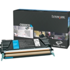 Lexmark C522A3CG Toner-kit cyan Project, 3K pages/5% for Lexmark C 522/524/530/532/534 Image