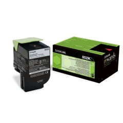Lexmark 802K Black Toner Cartridge 1K pages - LE80C20K0 Image