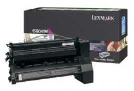 Lexmark 15G041M Toner cartridge magenta return program, 6K pages/5% for Lexmark C 752/L